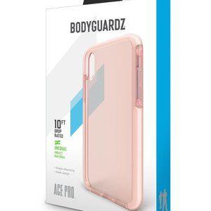 BodyGuardz Rose/White Ace Pro with Unequal Technology Case - iPhone Xs Max